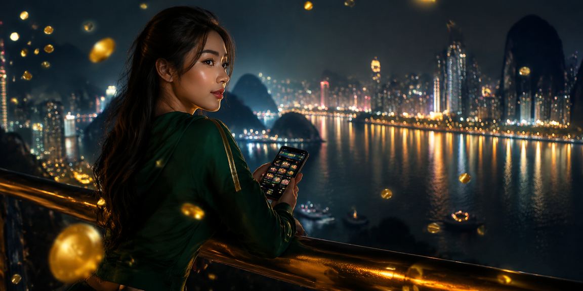 Người dùng xem thông tin cá cược trực tuyến tại vịnh Hạ Long trên thiết bị di động